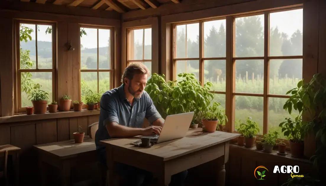 Software agrícola no manejo de grandes culturas